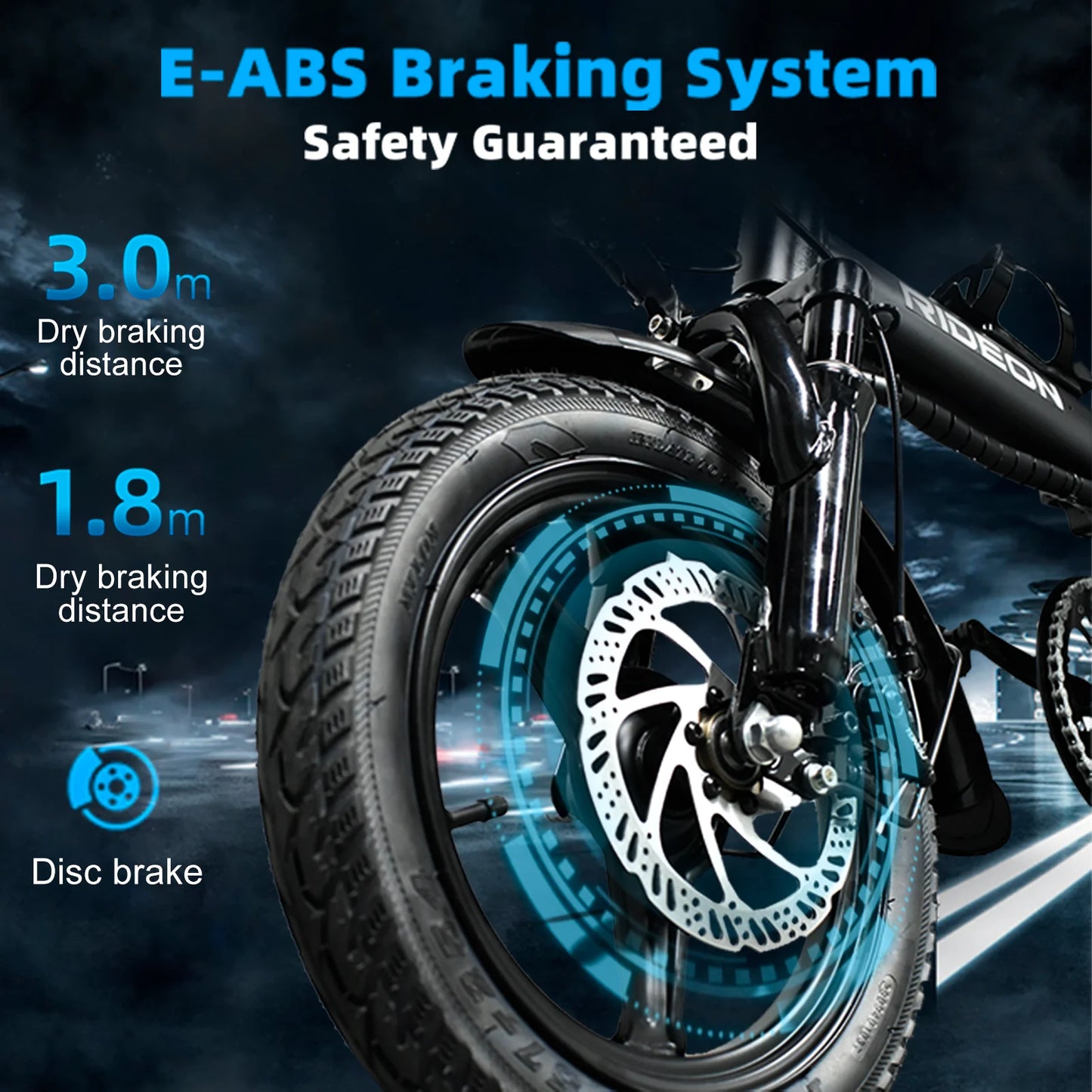 Deepower 14 Inch Foldable Electric Bike