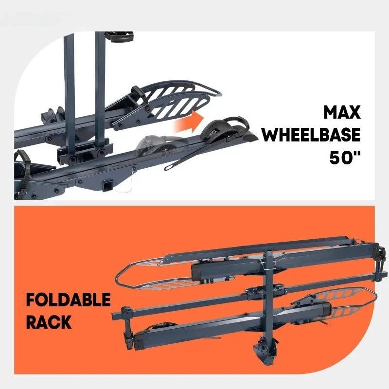 2 E-Bike Rack with Ramp