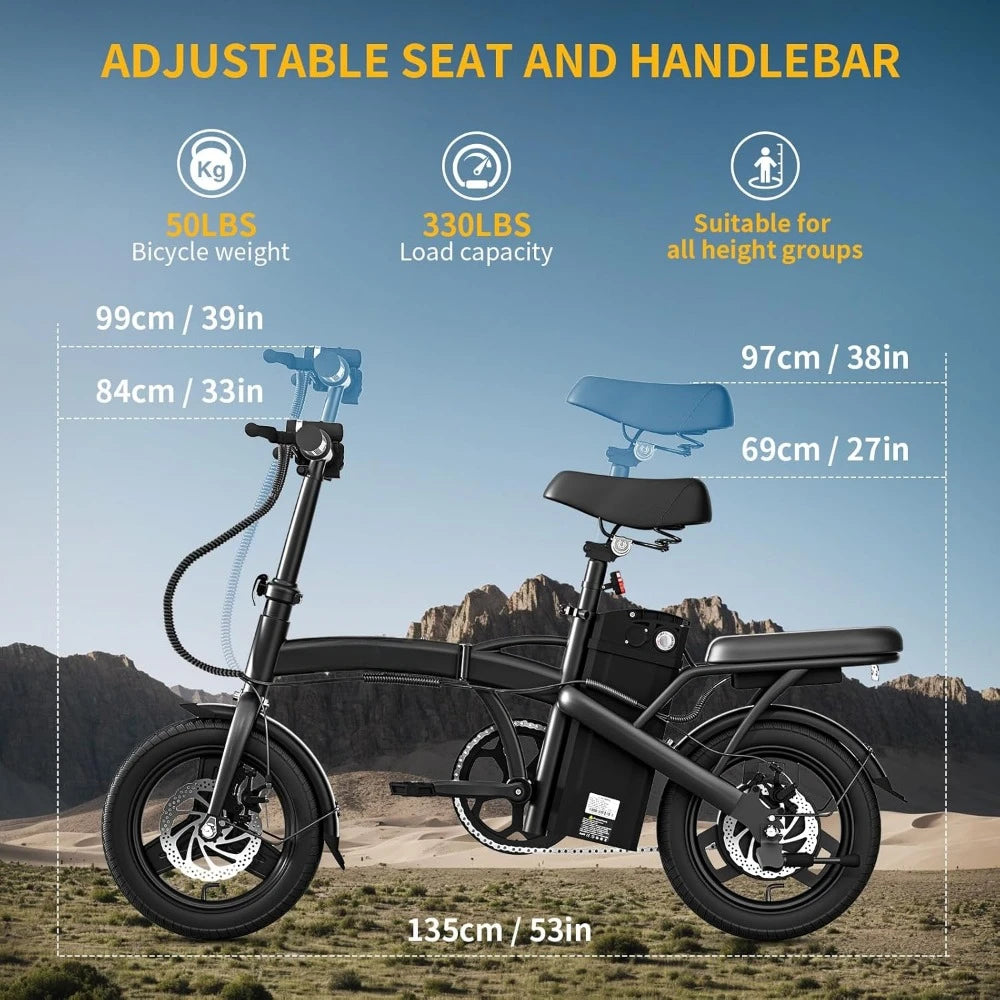 20mph Speed 36V Folding eBike