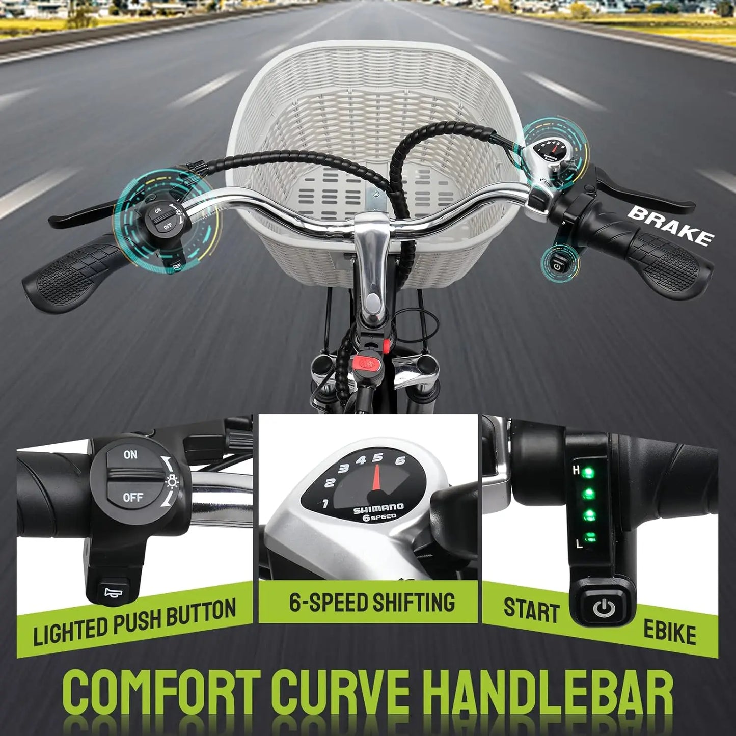 26" Cruiser Electric Bicycle