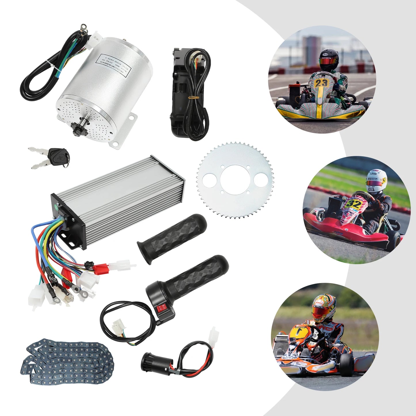 3KW Brushless Electric Motor