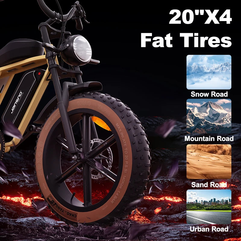 Jansno X70 E-Bike