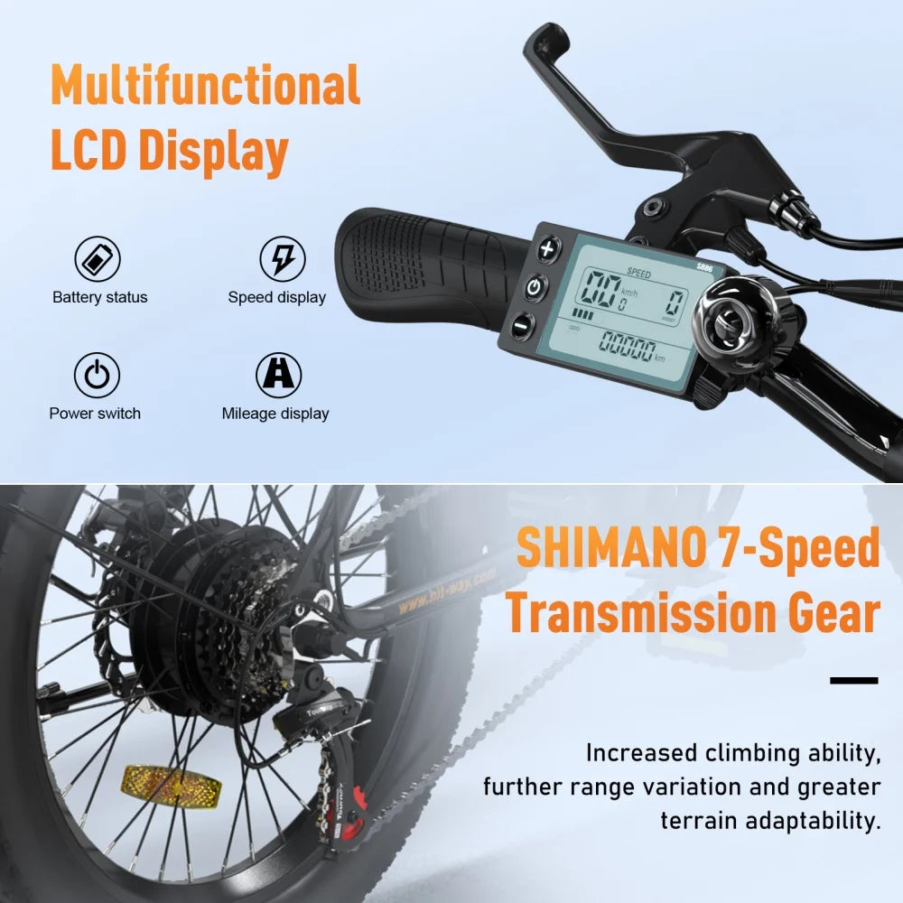 HITWAY BK11 Electric Folding E-Bike