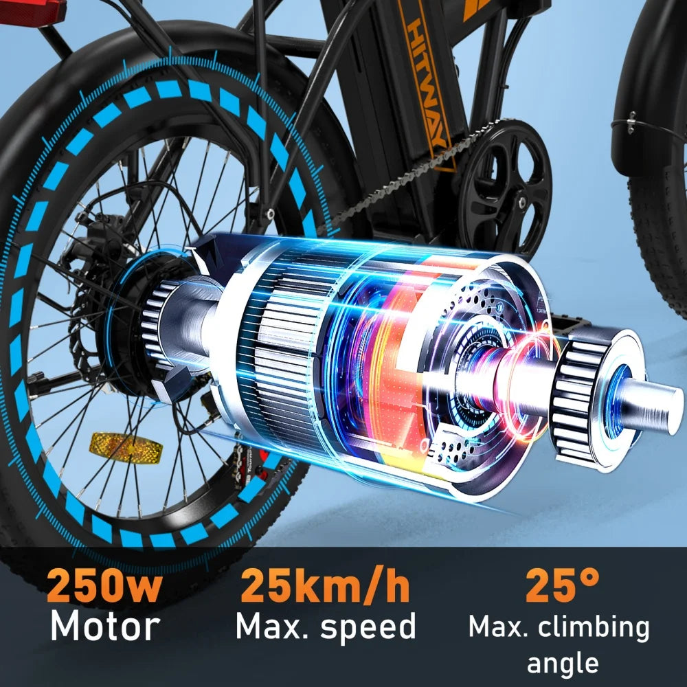 HITWAY BK11 Electric Folding E-Bike