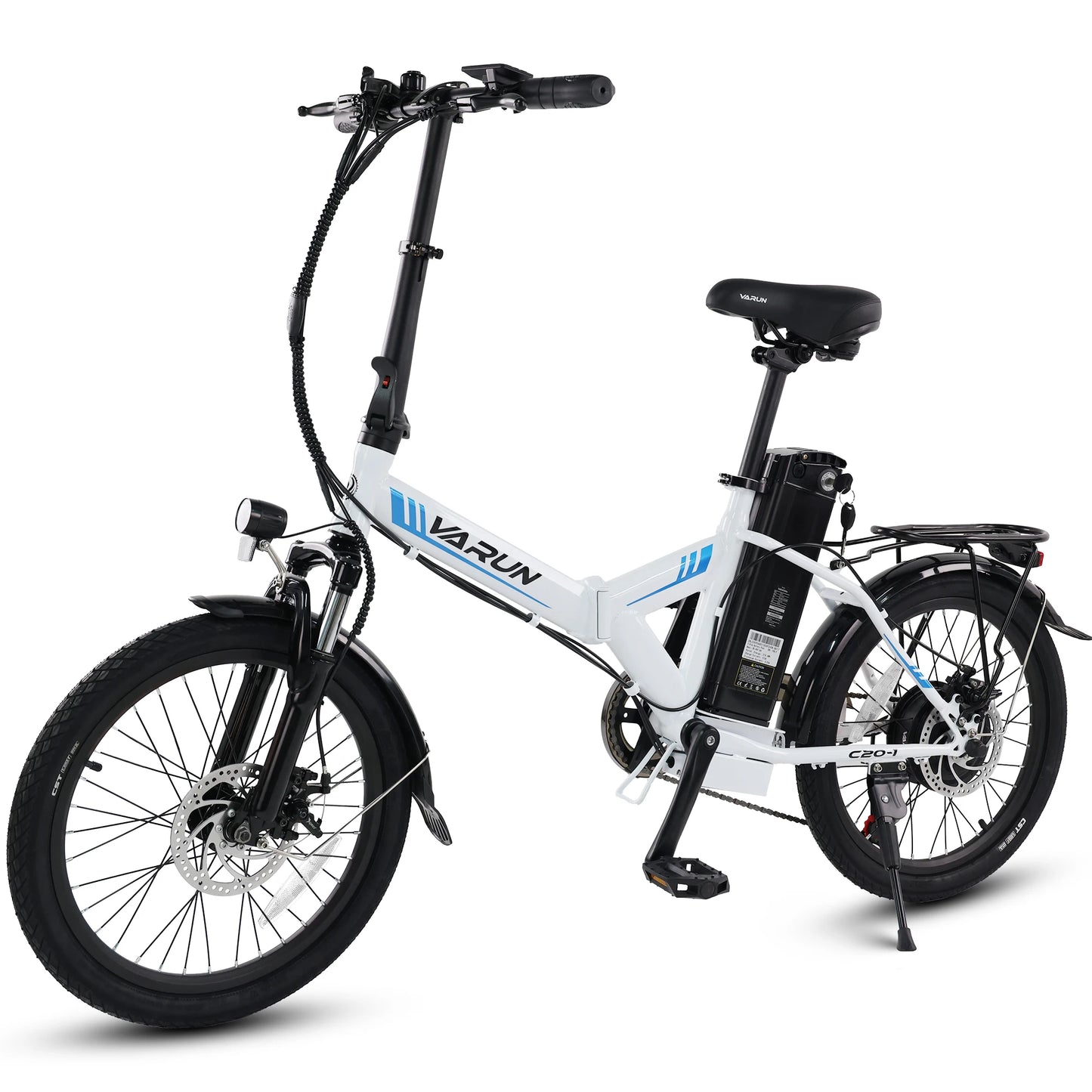 500-Watt Folding Electric Bike