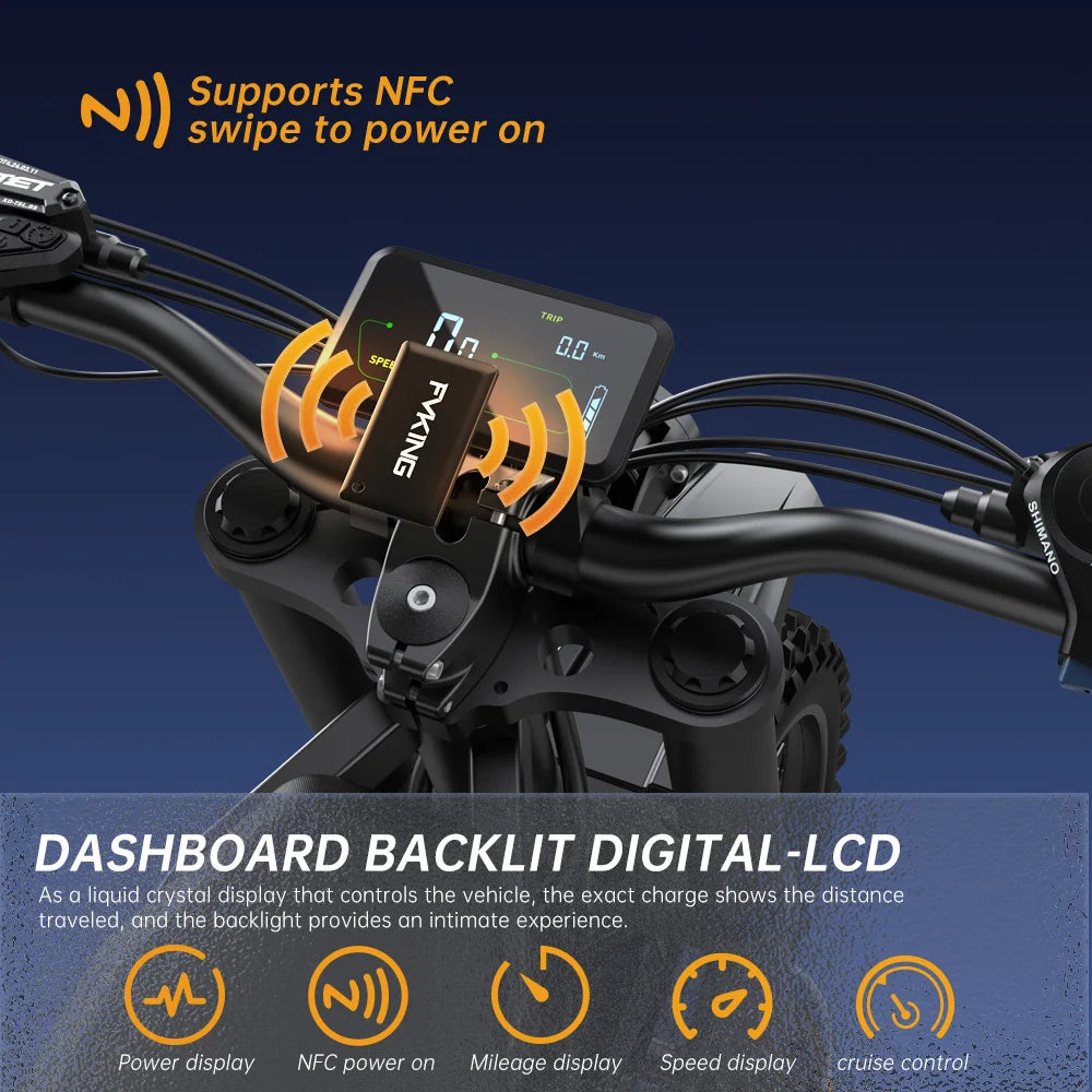 FVKING E6 Adult Electric Bike