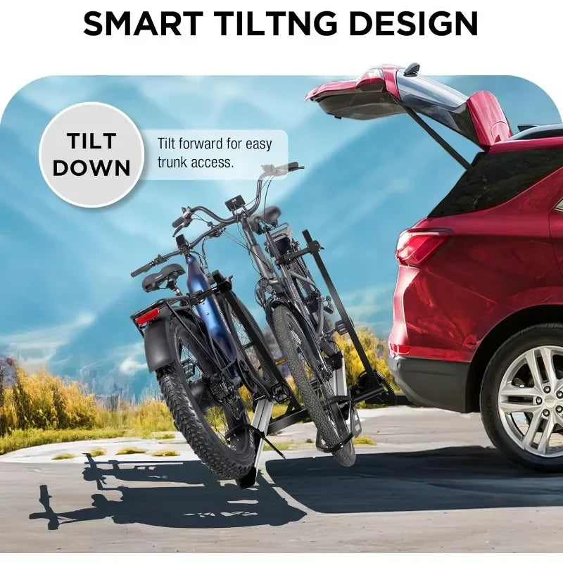 200 LBS. Hitch Mount Ebike Rack