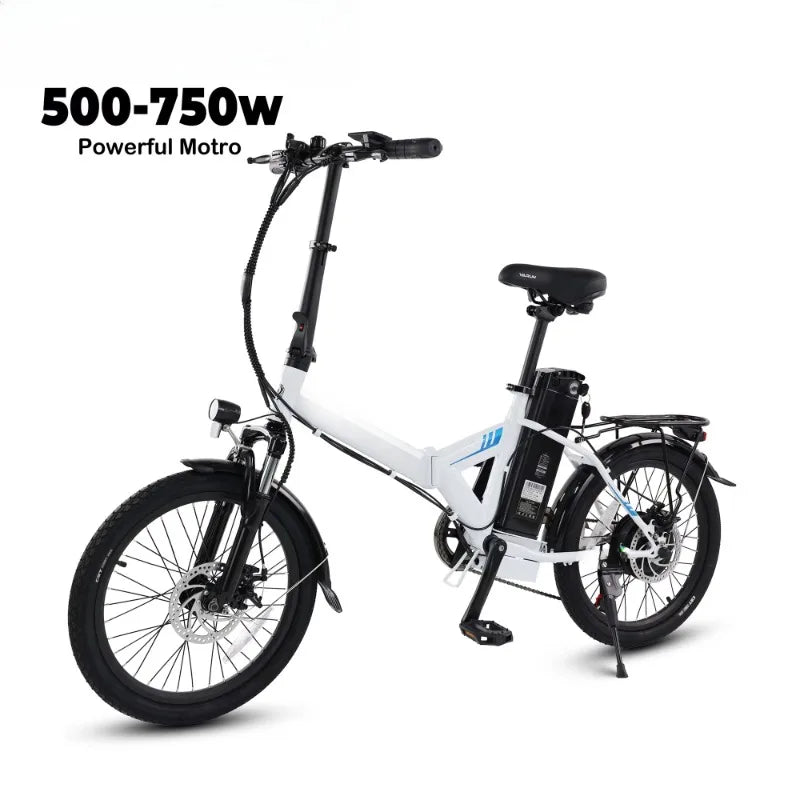 500-Watt Folding Electric Bike