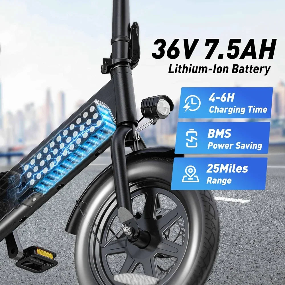 Folding Commuter City E-Bike